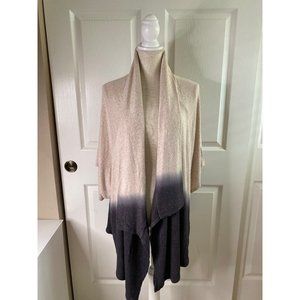 Status Waterfall Dip Dyed Ombré Cardigan Sweater